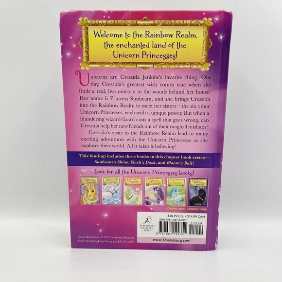 Unicorn Princesses By Emily Bliss Sunbeam, Flash, and Bloom's Stories 3 in 1 - Picture 2 of 7